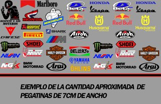 Pegatinas Casco Moto DTF UV Personalizado