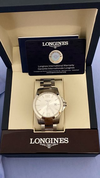 Reloj Longines Plateado