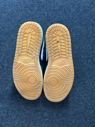 Nike Jordan 1 Low Verde Nero Giallo 44.5