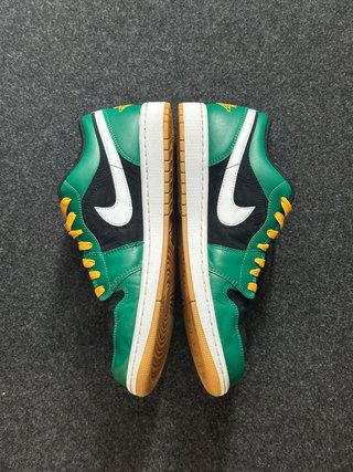 Nike Jordan 1 Low Verde Nero Giallo 44.5