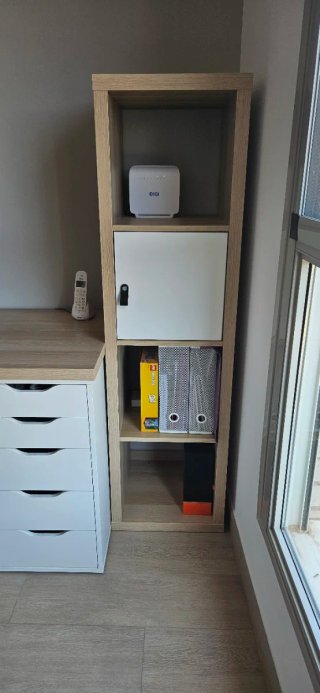 Escritorio 200cm + 2 Sillas