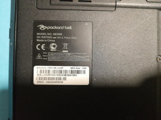 Packard Bell NEW 95 Portátil