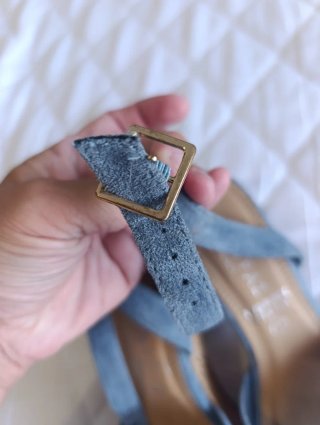 Sandalias Mary Paz Talla 37 Azul