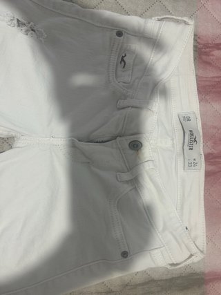 Pantalones Hollister rotos blancos Talla xs
