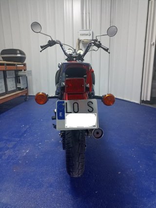 Yamaha SR 250 Special Clásica Roja/Plata