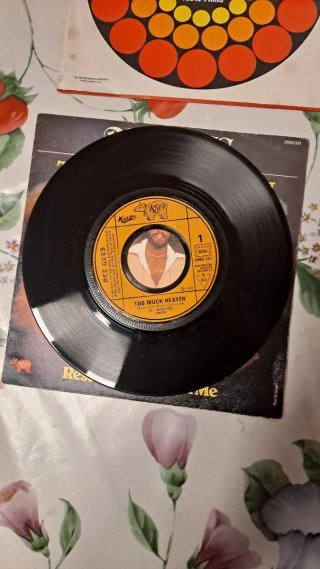 Lote 4 Vinilos Single, Bee Gees