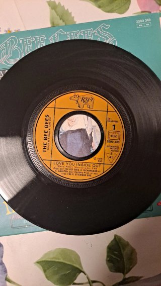 Lote 4 Vinilos Single, Bee Gees