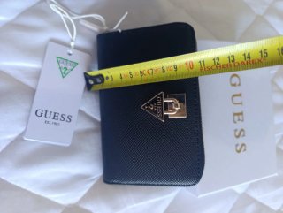 Cartera Guess Negra Original con Etiquetas