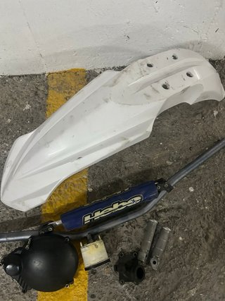 Despiece Beta: Guardabarros, Manillar y Estriberas