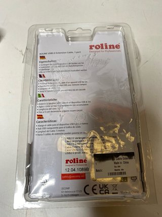 Cavo estensore USB 2.0 Roline attivo 5m