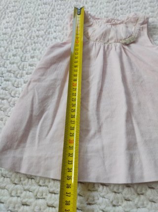Vestido bebé rosa