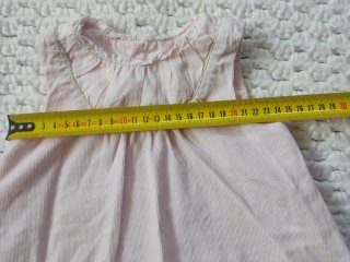 Vestido bebé rosa