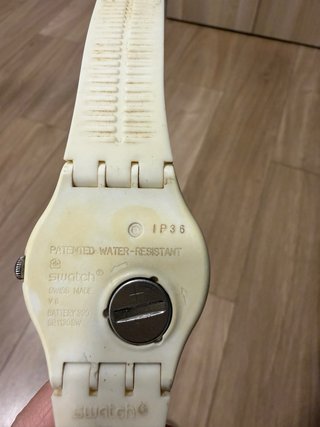 Reloj Swatch Beige Mecánico