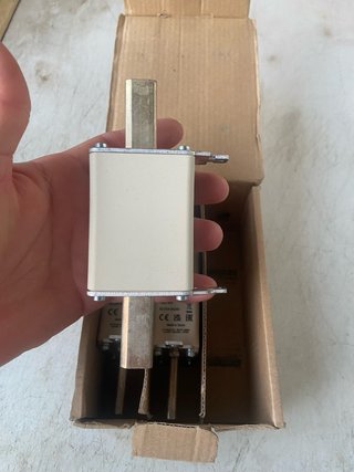 3 Fusibles NHC1 160A 500V gG/gL DF