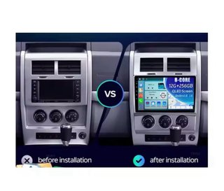 Radio Coche Pantalla para Jeep Cherokee KK Liberty