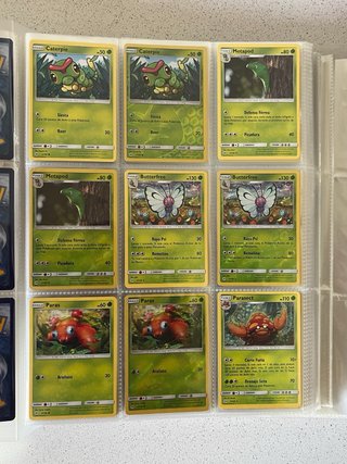 Colección Cartas Pokémon Sol y Luna Español