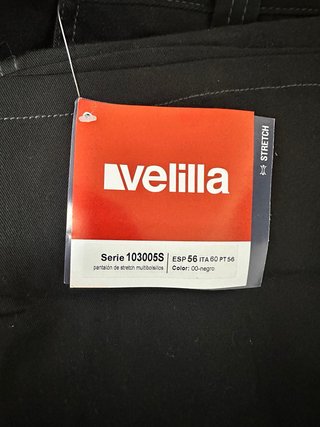 Pantalón de trabajo Velilla Negro