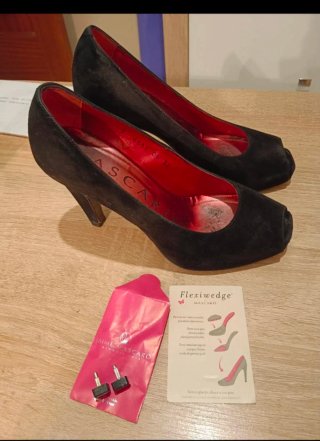 Zapatos tacón Mascaró negros talla 37