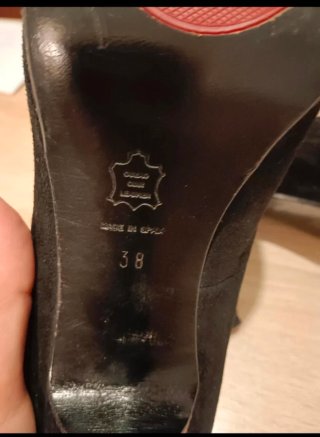 Zapatos tacón Mascaró negros talla 37