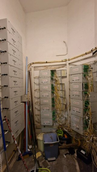 Reparación fibra óptica