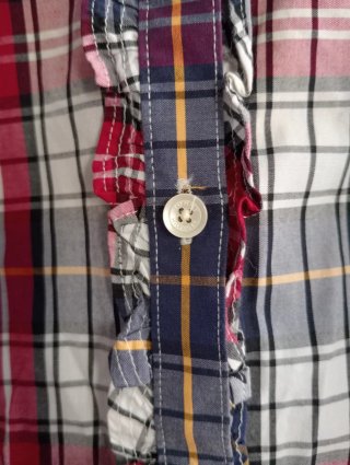 Camisa Tommy Hilfiger Mujer Cuadros Talla M