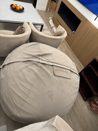 Puff Lovesac SuperSac Beige
