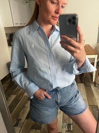 Camisa Polo Ralph Lauren Azul
