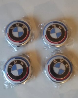 4 Tapas Llantas BMW 50 Aniversario