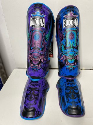 : Espinilleras Buddha Muay Thai / Kick Boxing
