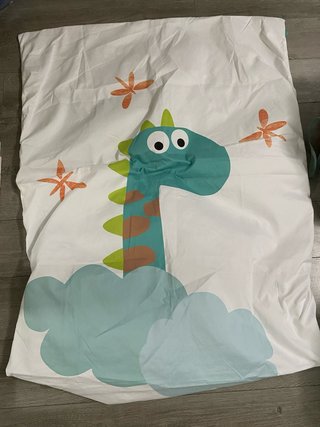 Funda Nórdica Infantil Dinosaurio 70x140cm