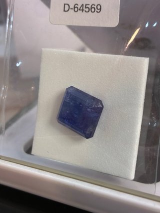 Tanzanita Natural IGE 8.73 ct Rectangular
