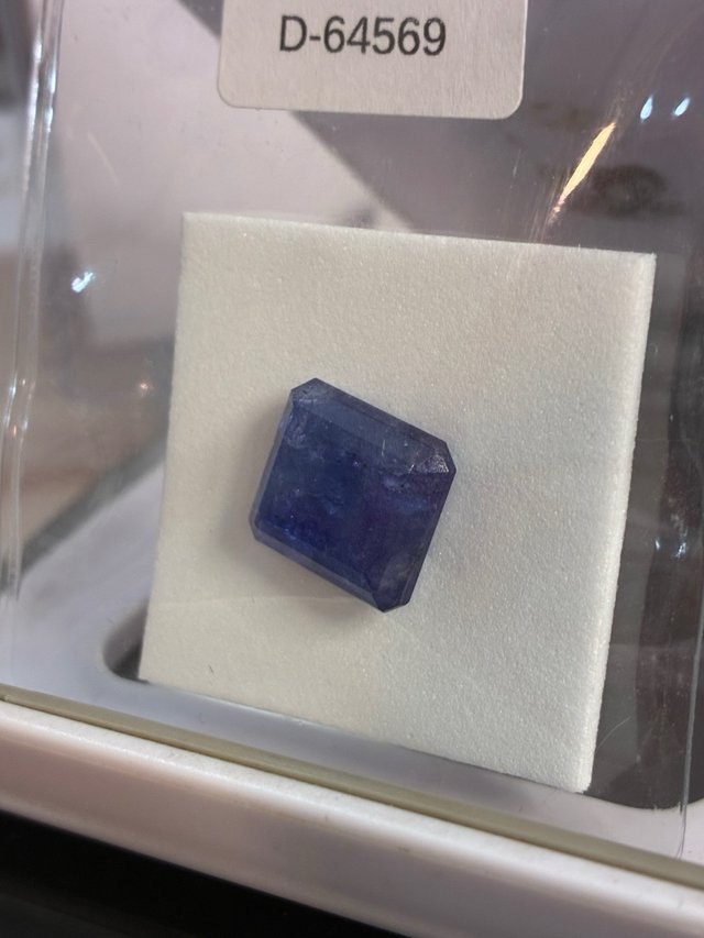 Tanzanita Natural IGE 8.73 ct Rectangular