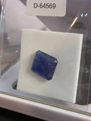 Tanzanita Natural IGE 8.73 ct Rectangular