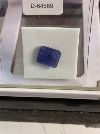 Tanzanita Natural IGE 8.73 ct Rectangular