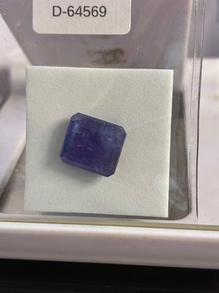 Tanzanita Natural IGE 8.73 ct Rectangular