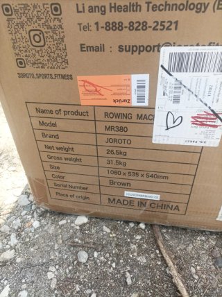 Joroto MR380 Remo de Agua Madera