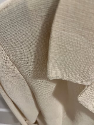 Chaqueta CAROL manga francesa beige