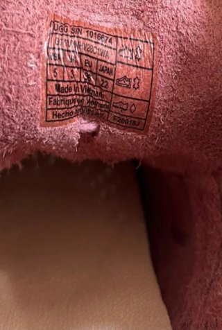 Zapatillas UGG rosas originales
