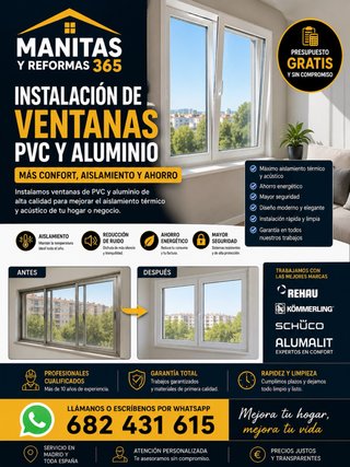 Ventanas PVC y Aluminio 365, Aislamiento total
