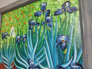 Oleo,  Lirios Van Gogh