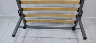 Cama Plegable Metal y Madera