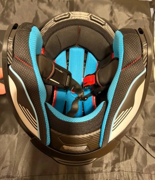 Casco MT Helmets Enduro Azul/Amarillo