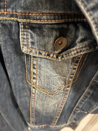 Cazadora vaquera Benetton azul