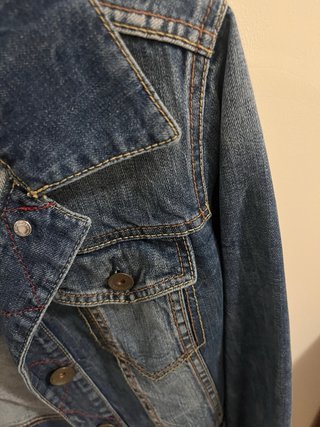 Cazadora vaquera Benetton azul