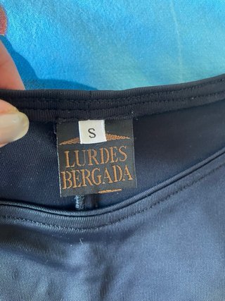 Túnica Lurdes Bergada Negra Talla S