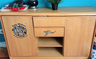 Mueble auxiliar madera