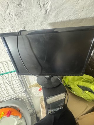 Schermo Samsung Nero Senza alimentatore
