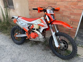 KTM 300 EXC Six Days Naranja/Blanca