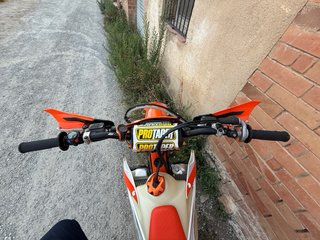KTM 300 EXC Six Days Naranja/Blanca