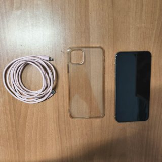 iPhone 11 Pro Max 256GB Bianco + Custodia + Cavo